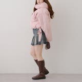 リボンが可愛いガーリーアウター♪2WAYリボン中綿ブルゾン | RMAF　NICE CLAUP / OLIVE des OLIVE | 詳細画像10 