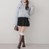 リボンが可愛いガーリーアウター♪2WAYリボン中綿ブルゾン | RMAF　NICE CLAUP / OLIVE des OLIVE | 詳細画像26 