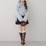 リボンが可愛いガーリーアウター♪2WAYリボン中綿ブルゾン | RMAF　NICE CLAUP / OLIVE des OLIVE | 詳細画像27 