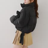 リボンが可愛いガーリーアウター♪2WAYリボン中綿ブルゾン | RMAF　NICE CLAUP / OLIVE des OLIVE | 詳細画像42 