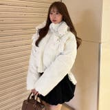 リボンが可愛いガーリーアウター♪2WAYリボン中綿ブルゾン | RMAF　NICE CLAUP / OLIVE des OLIVE | 詳細画像48 