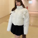 リボンが可愛いガーリーアウター♪2WAYリボン中綿ブルゾン | RMAF　NICE CLAUP / OLIVE des OLIVE | 詳細画像56 