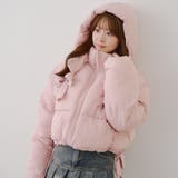 リボンが可愛いガーリーアウター♪2WAYリボン中綿ブルゾン | RMAF　NICE CLAUP / OLIVE des OLIVE | 詳細画像6 
