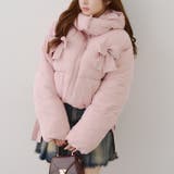 ピンク | リボンが可愛いガーリーアウター♪2WAYリボン中綿ブルゾン | RMAF　NICE CLAUP / OLIVE des OLIVE