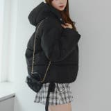リボンが可愛いガーリーアウター♪2WAYリボン中綿ミドル丈ブルゾン | RMAF　NICE CLAUP / OLIVE des OLIVE | 詳細画像21 