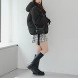 リボンが可愛いガーリーアウター♪2WAYリボン中綿ミドル丈ブルゾン | RMAF　NICE CLAUP / OLIVE des OLIVE | 詳細画像26 