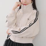 アイボリー | 【丈の長さを選べる】スエードポンチトラックジャケット | RMAF　NICE CLAUP / OLIVE des OLIVE
