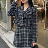 【セットアップ対応】ツイードジャケット | RMAF　NICE CLAUP / OLIVE des OLIVE | 詳細画像8 