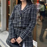 ブラック | 【セットアップ対応】ツイードジャケット | RMAF　NICE CLAUP / OLIVE des OLIVE