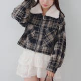 衿ファー付ショートジャケット | RMAF NICE CLAUP / OLIVE des OLIVE | 詳細画像9