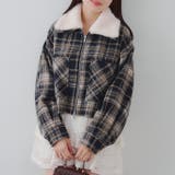 衿ファー付ショートジャケット | RMAF NICE CLAUP / OLIVE des OLIVE | 詳細画像10
