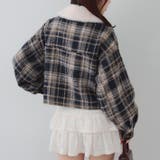 衿ファー付ショートジャケット | RMAF NICE CLAUP / OLIVE des OLIVE | 詳細画像12