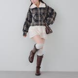 衿ファー付ショートジャケット | RMAF NICE CLAUP / OLIVE des OLIVE | 詳細画像14