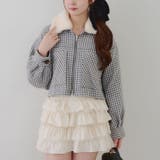 衿ファー付ショートジャケット | RMAF　NICE CLAUP / OLIVE des OLIVE | 詳細画像18 