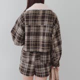 衿ファー付ショートジャケット | RMAF NICE CLAUP / OLIVE des OLIVE | 詳細画像4