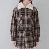 衿ファー付ショートジャケット | RMAF NICE CLAUP / OLIVE des OLIVE | 詳細画像17