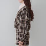 衿ファー付ショートジャケット | RMAF NICE CLAUP / OLIVE des OLIVE | 詳細画像18