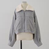 衿ファー付ショートジャケット | RMAF　NICE CLAUP / OLIVE des OLIVE | 詳細画像43 