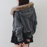 【丈を選べる】ファー付フードブルゾン | RMAF　NICE CLAUP / OLIVE des OLIVE | 詳細画像13 