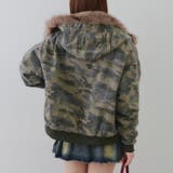 【丈を選べる】ファー付フードブルゾン | RMAF　NICE CLAUP / OLIVE des OLIVE | 詳細画像24 