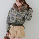 【丈を選べる】ファー付フードブルゾン | RMAF　NICE CLAUP / OLIVE des OLIVE | 詳細画像30 