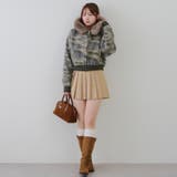 【丈を選べる】ファー付フードブルゾン | RMAF　NICE CLAUP / OLIVE des OLIVE | 詳細画像33 