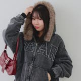 【丈を選べる】ファー付フードブルゾン | RMAF　NICE CLAUP / OLIVE des OLIVE | 詳細画像2 