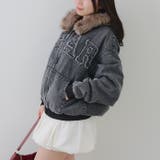 【丈を選べる】ファー付フードブルゾン | RMAF　NICE CLAUP / OLIVE des OLIVE | 詳細画像4 