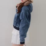 【丈を選べる】ファー付フードブルゾン | RMAF　NICE CLAUP / OLIVE des OLIVE | 詳細画像39 