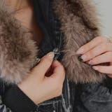 【丈を選べる】ファー付フードブルゾン | RMAF　NICE CLAUP / OLIVE des OLIVE | 詳細画像58 