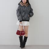 【丈を選べる】ファー付フードブルゾン | RMAF　NICE CLAUP / OLIVE des OLIVE | 詳細画像6 