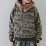 【丈を選べる】ファー付フードブルゾン | RMAF　NICE CLAUP / OLIVE des OLIVE | 詳細画像60 