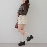 フードファーリボンブルゾン | RMAF NICE CLAUP / OLIVE des OLIVE | 詳細画像7