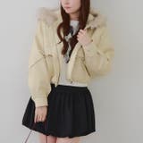 フードファーリボンブルゾン | RMAF NICE CLAUP / OLIVE des OLIVE | 詳細画像10