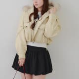 フードファーリボンブルゾン | RMAF NICE CLAUP / OLIVE des OLIVE | 詳細画像11