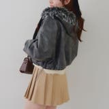 フードファーリボンブルゾン | RMAF NICE CLAUP / OLIVE des OLIVE | 詳細画像19