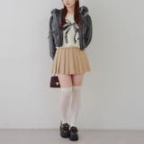 フードファーリボンブルゾン | RMAF NICE CLAUP / OLIVE des OLIVE | 詳細画像21