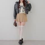 フードファーリボンブルゾン | RMAF NICE CLAUP / OLIVE des OLIVE | 詳細画像22