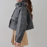 フードファーリボンブルゾン | RMAF NICE CLAUP / OLIVE des OLIVE | 詳細画像25