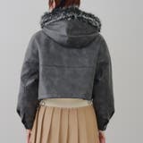 フードファーリボンブルゾン | RMAF NICE CLAUP / OLIVE des OLIVE | 詳細画像26