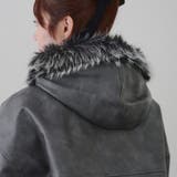 フードファーリボンブルゾン | RMAF NICE CLAUP / OLIVE des OLIVE | 詳細画像27