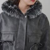 フードファーリボンブルゾン | RMAF NICE CLAUP / OLIVE des OLIVE | 詳細画像28