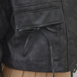 フードファーリボンブルゾン | RMAF NICE CLAUP / OLIVE des OLIVE | 詳細画像29