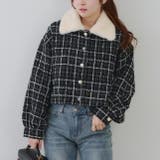 ラメツイード多釦ジャケット | RMAF　NICE CLAUP / OLIVE des OLIVE | 詳細画像1 