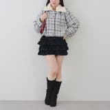 ラメツイード多釦ジャケット | RMAF　NICE CLAUP / OLIVE des OLIVE | 詳細画像12 