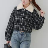 ラメツイード多釦ジャケット | RMAF　NICE CLAUP / OLIVE des OLIVE | 詳細画像2 