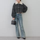 ラメツイード多釦ジャケット | RMAF　NICE CLAUP / OLIVE des OLIVE | 詳細画像5 