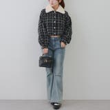 ラメツイード多釦ジャケット | RMAF　NICE CLAUP / OLIVE des OLIVE | 詳細画像6 