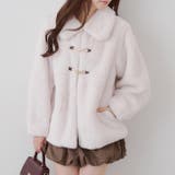 ラビットファービット付きミドルコート | RMAF NICE CLAUP / OLIVE des OLIVE | 詳細画像7
