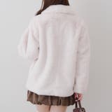 ラビットファービット付きミドルコート | RMAF NICE CLAUP / OLIVE des OLIVE | 詳細画像9